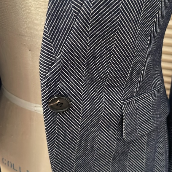 Veronica Beard classic Dickie jacket in blue . Size 2 (F) - Picture 8 of 11